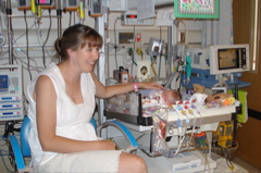 Molly at Packard's Childrens Hospital 020
