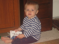 If your child learns to trust the world,
your child will learn that print makes sense.