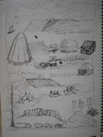 Sketchbook Impressions:
Denver to Glennwood Springs
On the California Zephyr