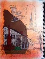 Sketchbook Impression
of Cool Springs Tavern,
Fayetteville, NC.