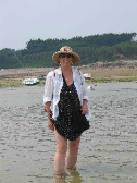 Dianne Roth, part of the scene,
Brittany, France