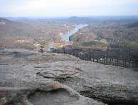 View from Chimney Rock,
Hickory Nut Gorge,
Rutherfordton, NC